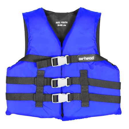 Airhead General Purpose Life Vest, Blue, Super L