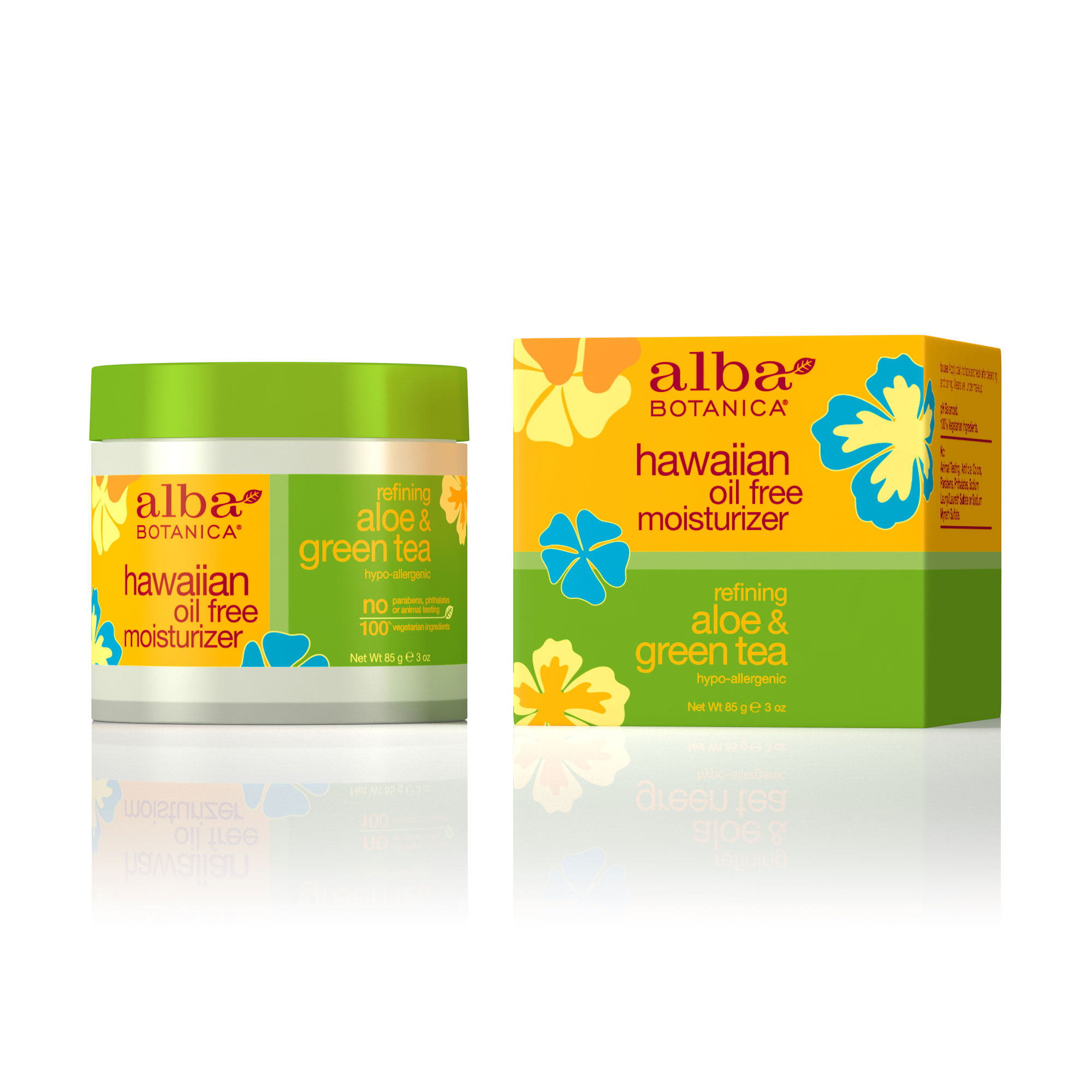 Alba Botanica Aloe & Green Tea Moisturizer Oil Free (1x3 Oz)