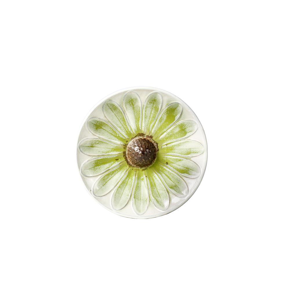 Daisy Birdbath - Green