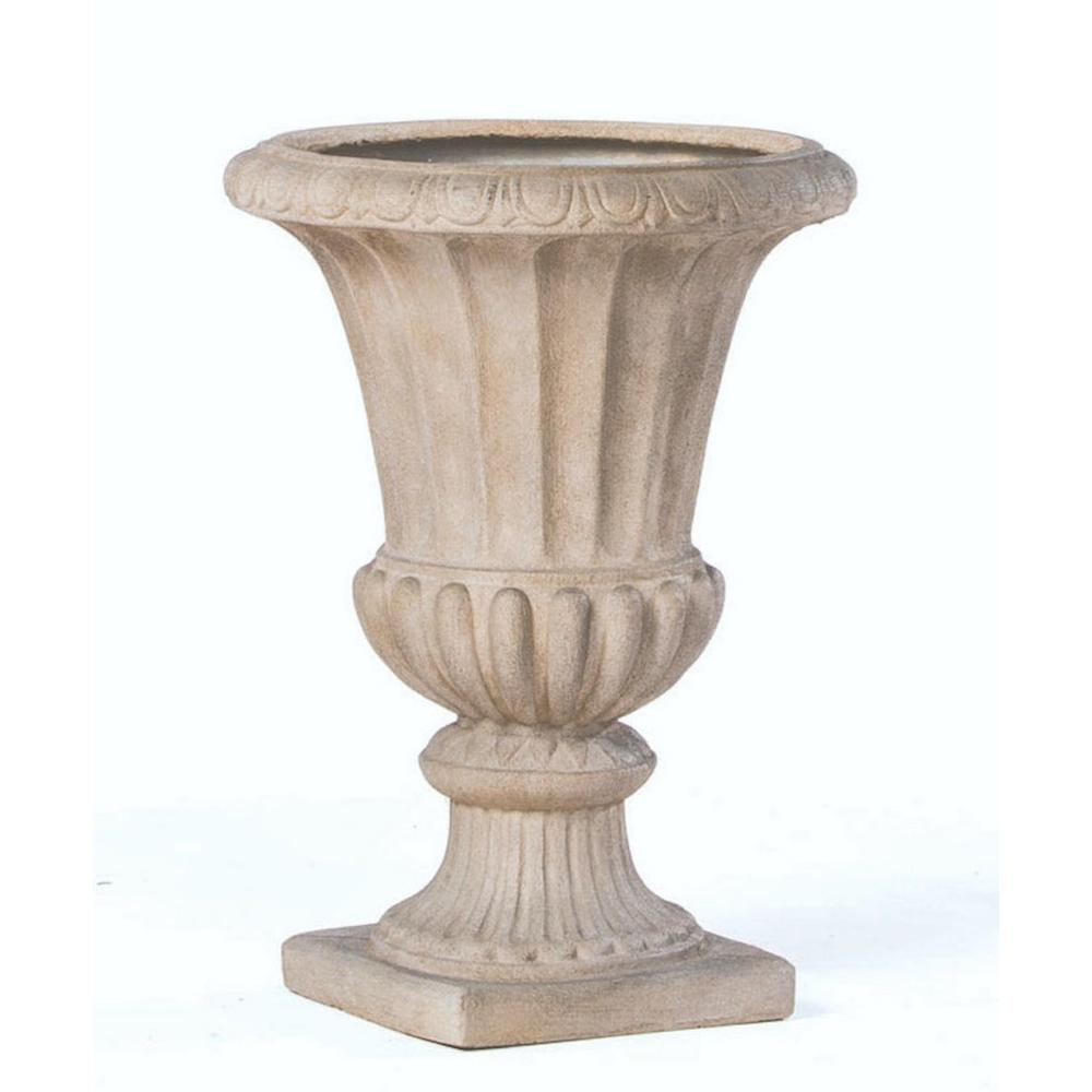 Loranda Large Urn, Tallow Finish