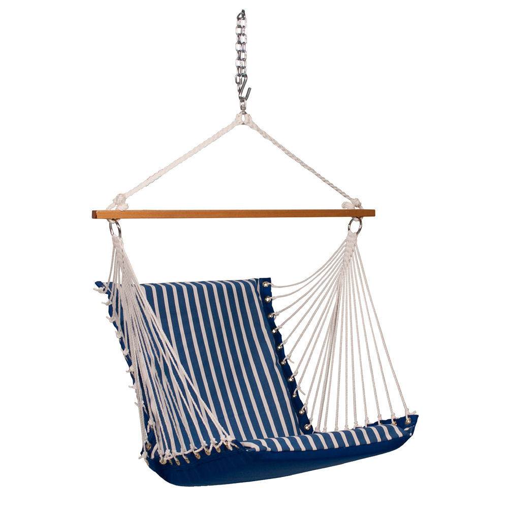 Sunbrella Soft Comfort Hanging Chair - Regatta