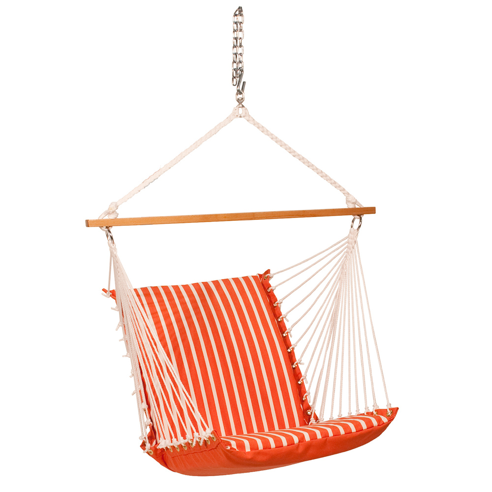 Sunbrella Soft Comfort Hanging Chair - Melon