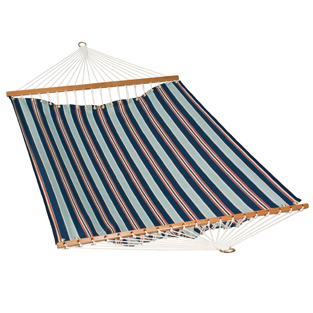 11 Foot Polyester Fabric Hammock - Kingston Stripe