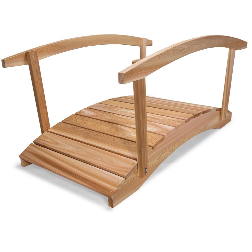 6-ft Garden Bridge with Side Rails