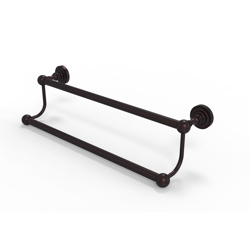 DT-72/36-ABZ Dottingham Collection 36 Inch Double Towel Bar, Antique Bronze