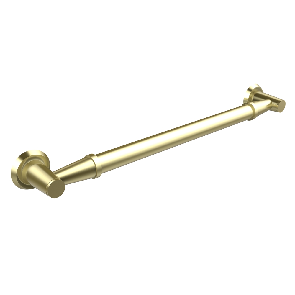 MD-GRS-24-SBR 24 inch Grab Bar Smooth, Satin Brass