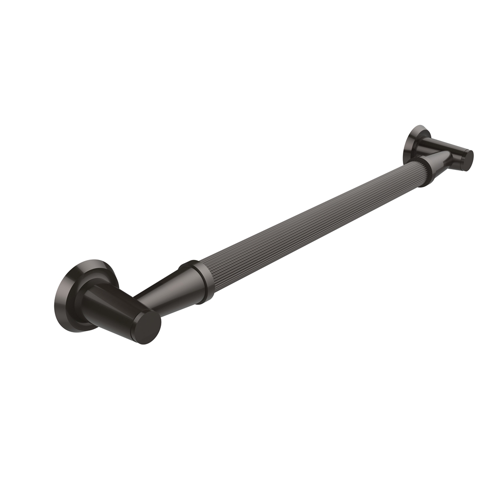 MD-GRR-16-ORB 16 Inch Reeded Grab Bar, Oil Rubbed Bronze