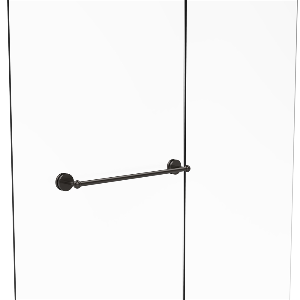 P1000-41-SM-24-ORB Prestige Skyline Collection 24 Inch Shower Door Towel Bar, Oil Rubbed Bronze