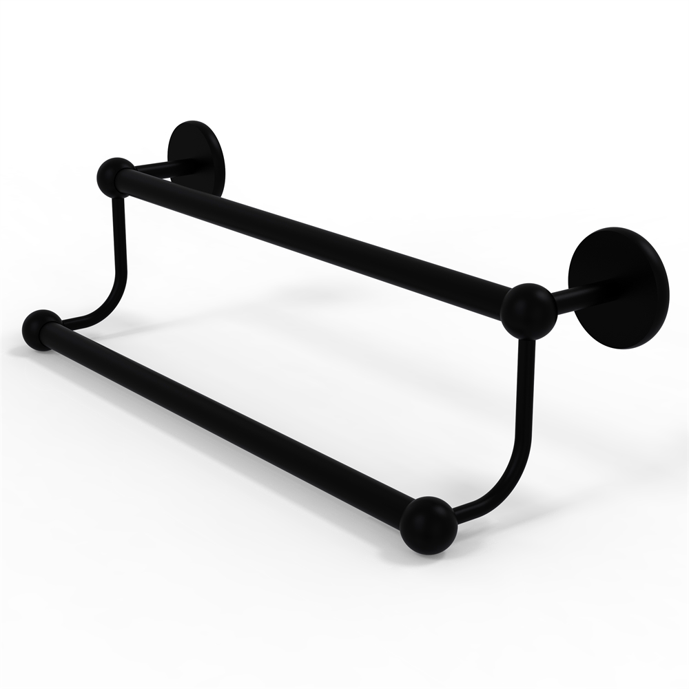 P1072/36-BKM Prestige Skyline Collection 36 Inch Double Towel Bar, Matte Black