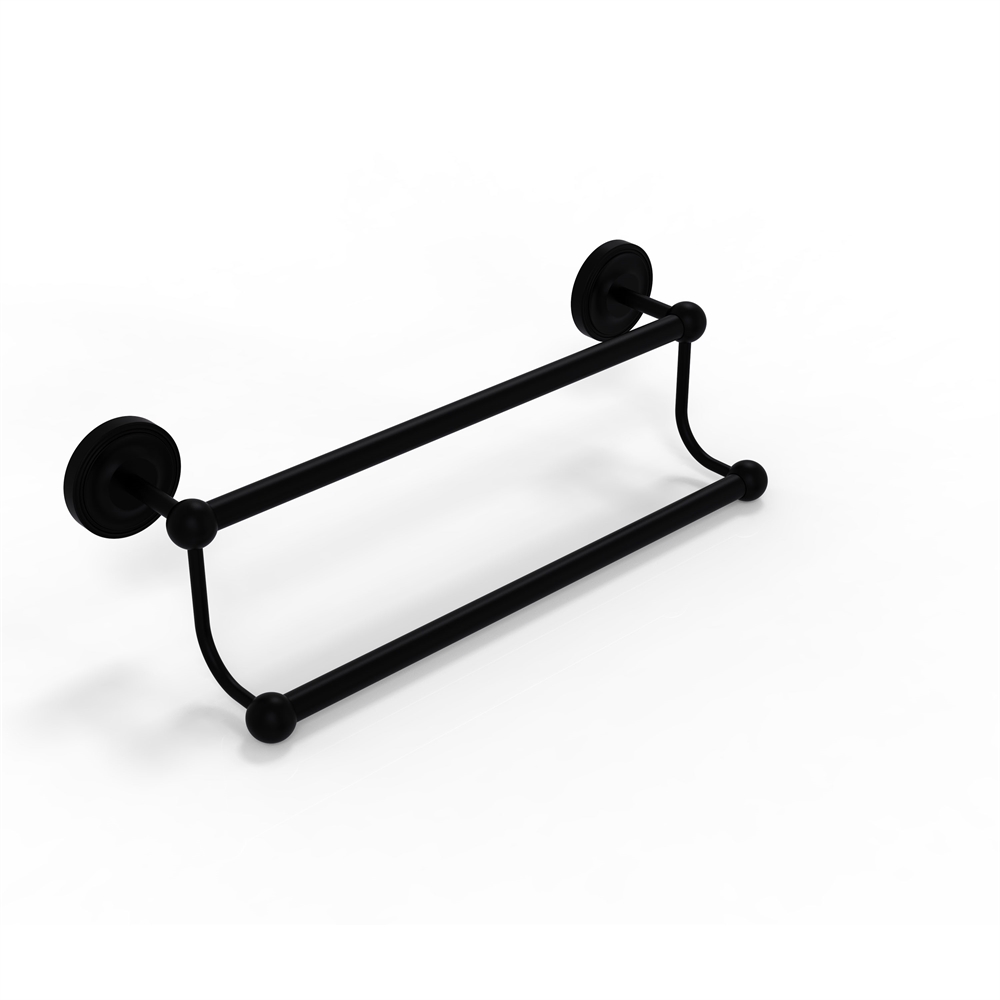 PR-72/30-BKM Prestige Regal Collection 30 Inch Double Towel Bar, Matte Black