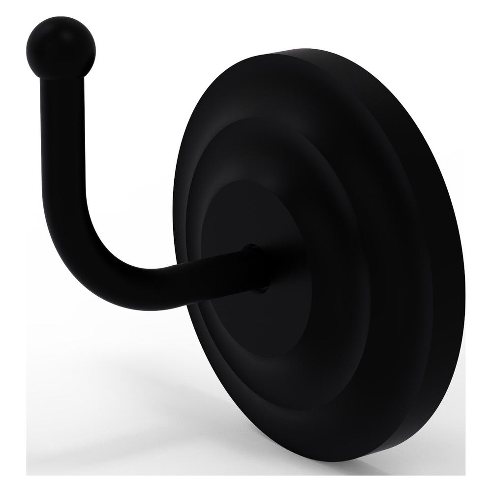 QN-H1-BKM Que New Collection Robe Hook, Matte Black