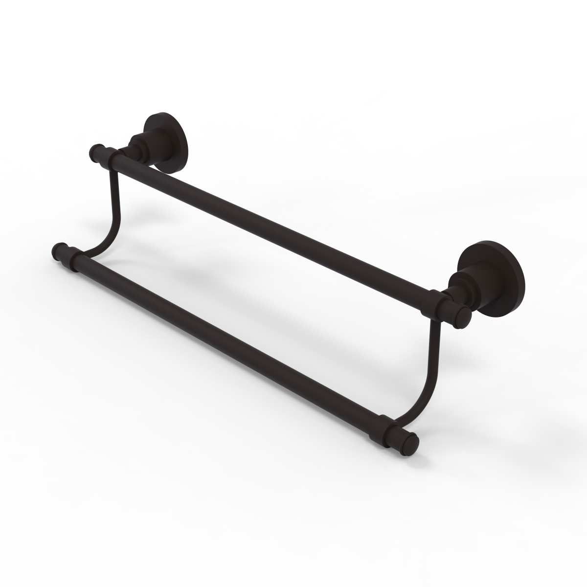 WS-72/24-ORB Washington Square Collection 24 Inch Double Towel Bar, Oil Rubbed Bronze