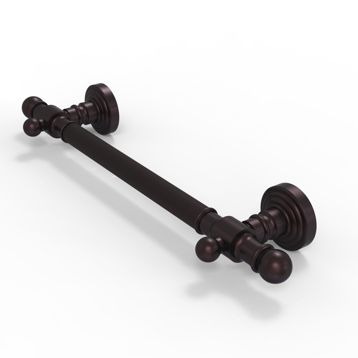 WP-GRR-36-ABZ 36 inch Grab Bar Reeded, Antique Bronze