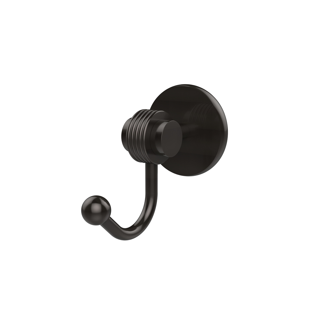 7220G-ORB Satellite Orbit Two Collection Robe Hook with Groovy Accents, Oil Rubbed Bronze