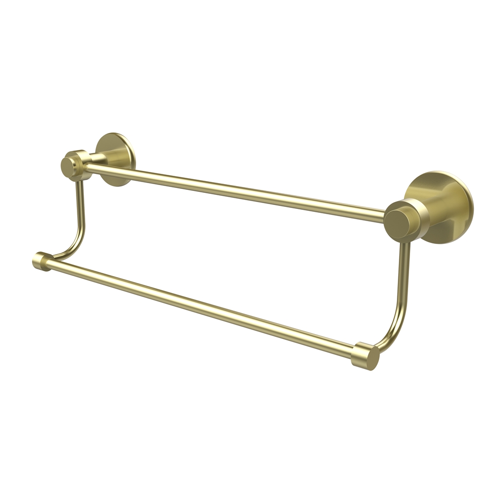 9072/36-SBR Mercury Collection 36 Inch Double Towel Bar, Satin Brass