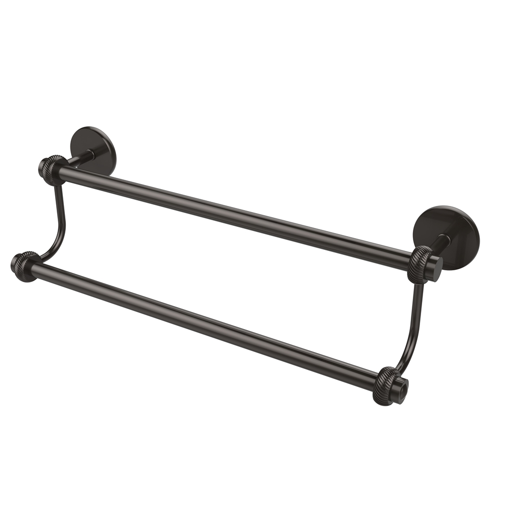 7272T/24-ORB 24 Inch Double Towel Bar, Oil Rubbed Bronze