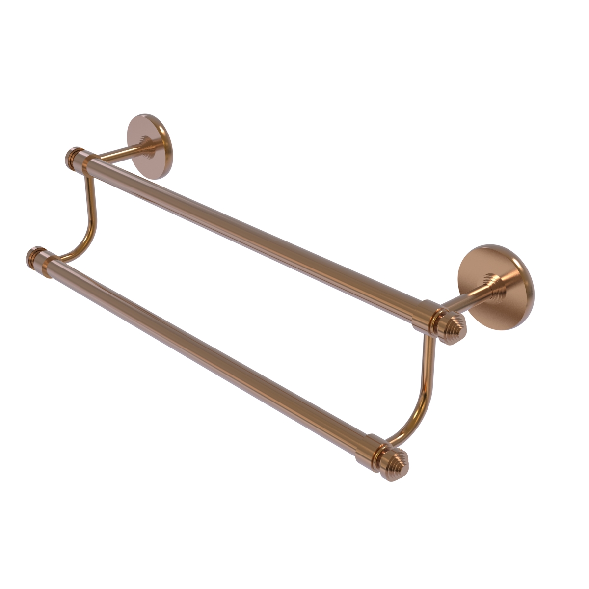 SB-72/18-BBR Southbeach Collection 18 Inch Double Towel Bar, Brushed Bronze