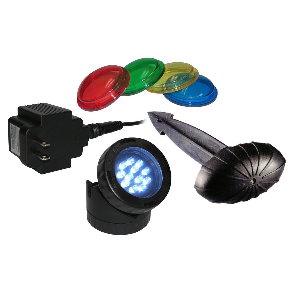 LED Single Light with Photocell & Transformer