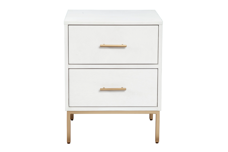 Madelyn Two Drawer Nightstand