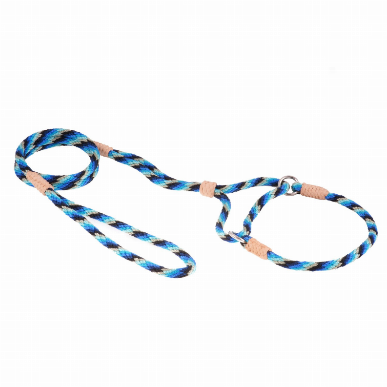 Alvalley Nylon Martingale Leads - 10in x 1/4in or 6mmBlue Combination