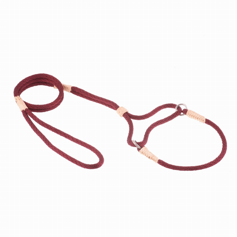 Alvalley Nylon Martingale Leads - 10in x 1/4in or 6mmBurgundy