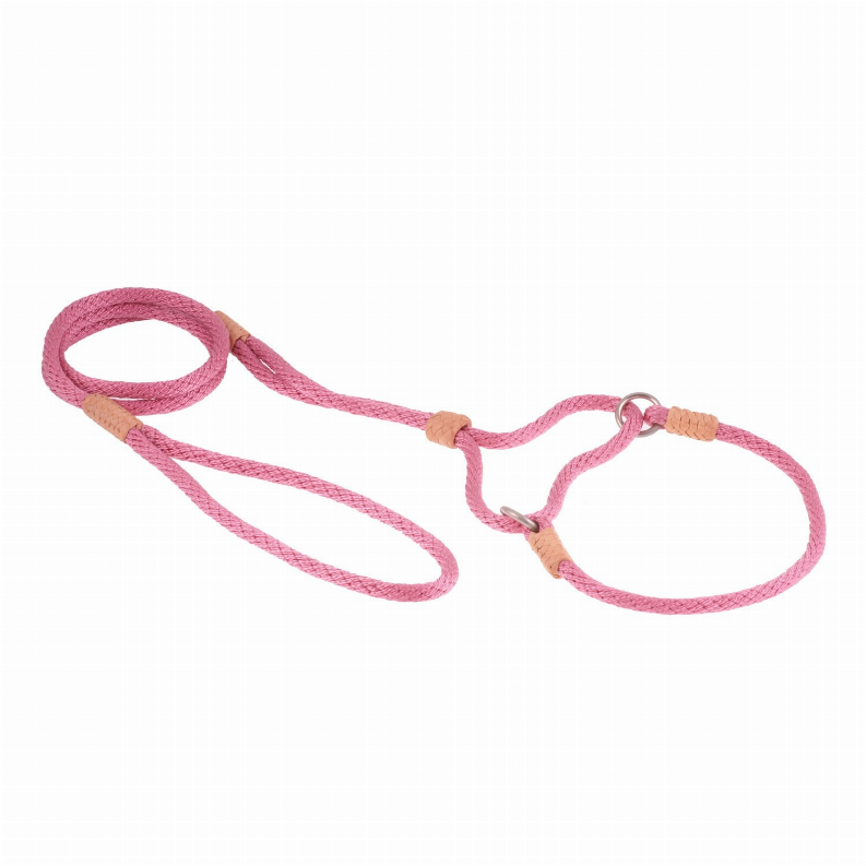 Alvalley Nylon Martingale Leads - 10in x 1/4in or 6mmWild Rose