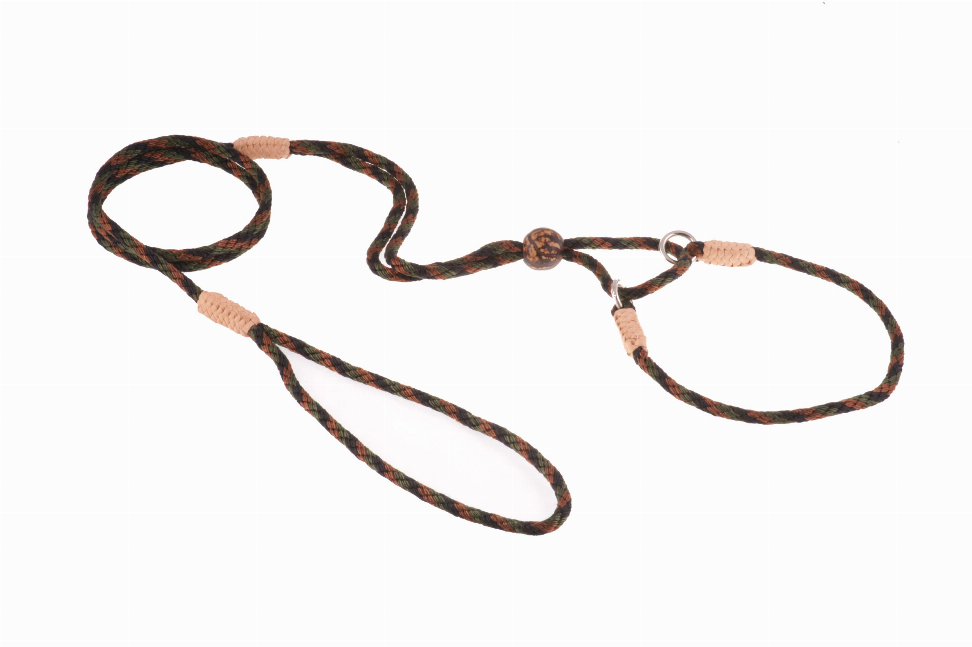 Alvalley Nylon Martingale Leads - 10in x 1/8in or 4mmCamouflage