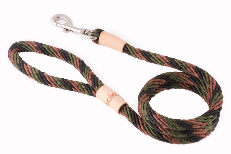 Alvalley Sport Snap Lead - 4 ft  x 1/2in or 13mmCamouflage