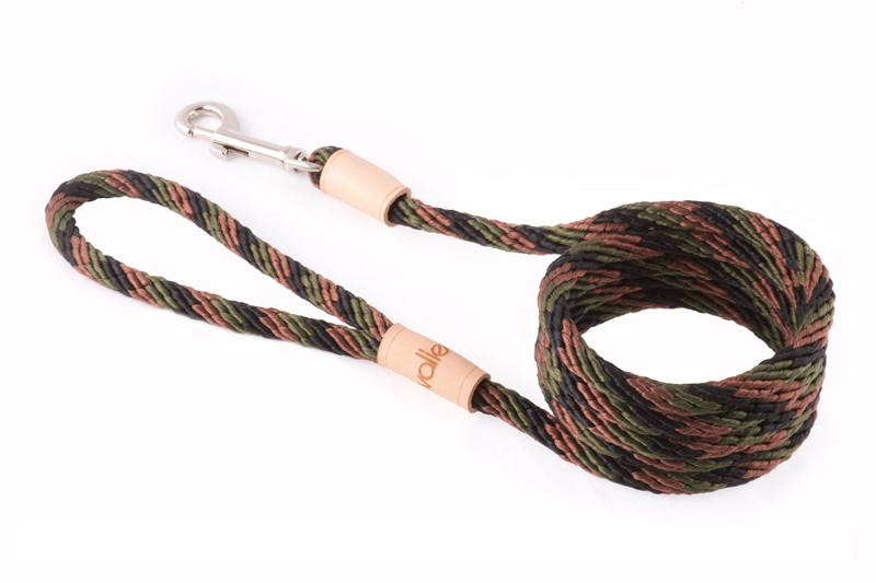 Alvalley Sport Snap Lead - 6 ft  x 5/16in or 8mmCamouflage
