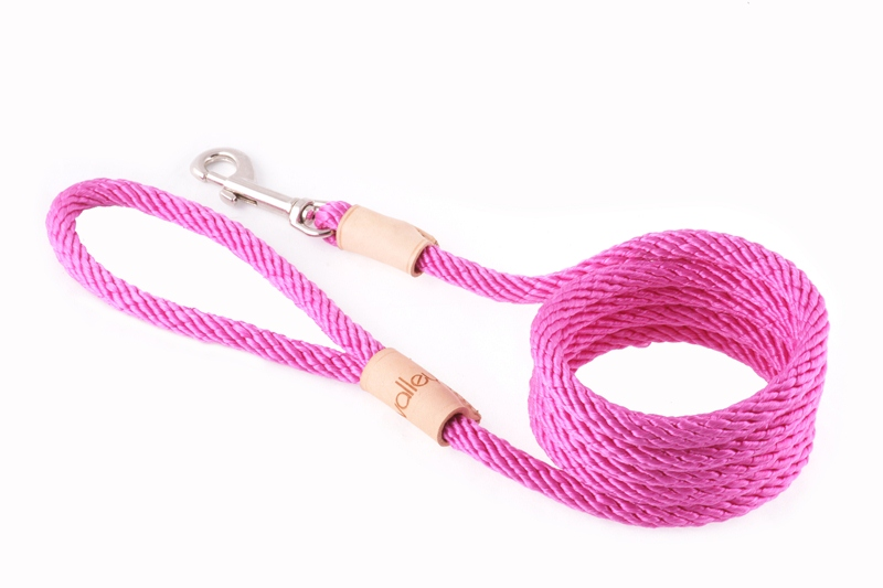 Alvalley Sport Snap Lead - 6 ft  x 5/16in or 8mmHot Pink