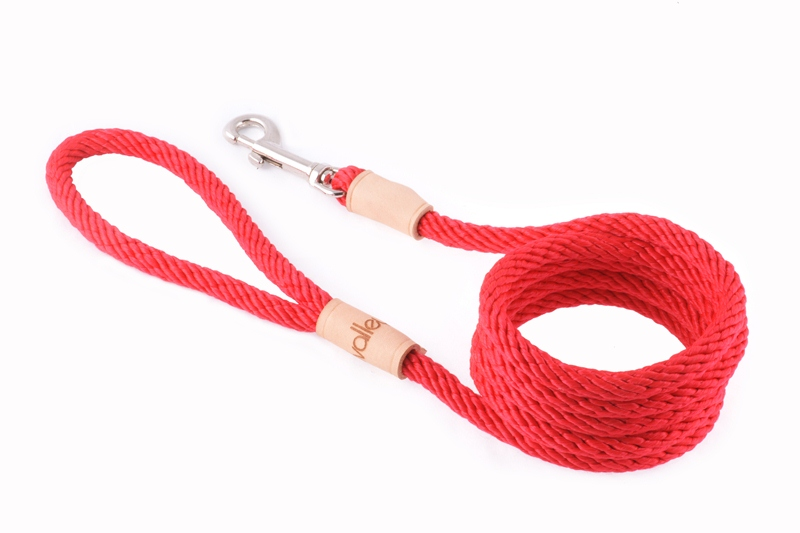 Alvalley Sport Snap Lead - 6 ft  x 5/16in or 8mmRed