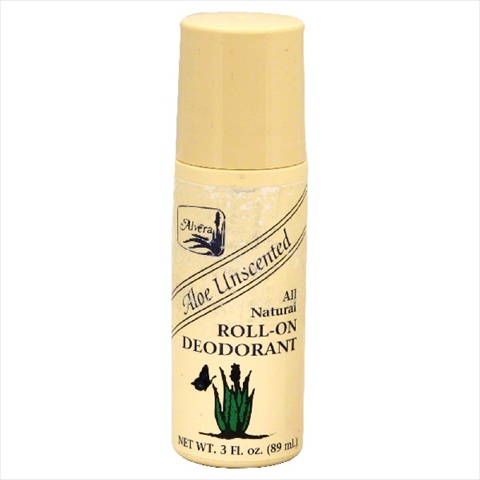 Alvera All Natural Roll-On Deodorant Aloe Unscented (1x3 fl Oz)