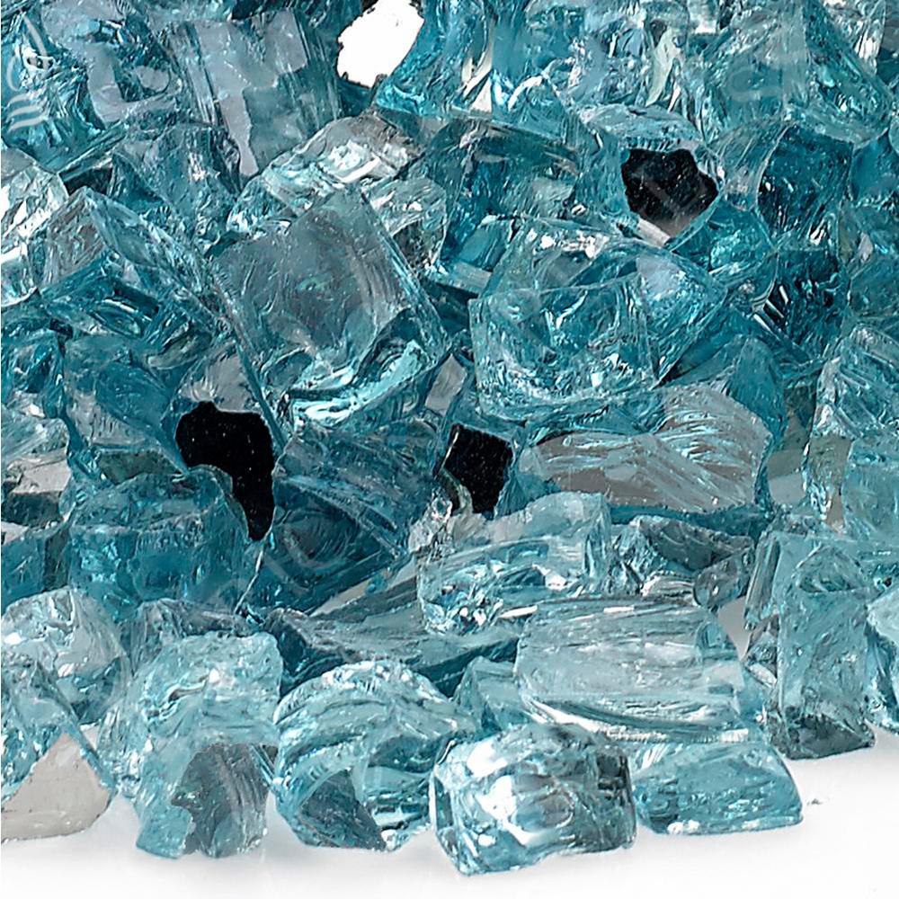 1/2" Azuria Reflective Fire Glass, 10 lb. Bag