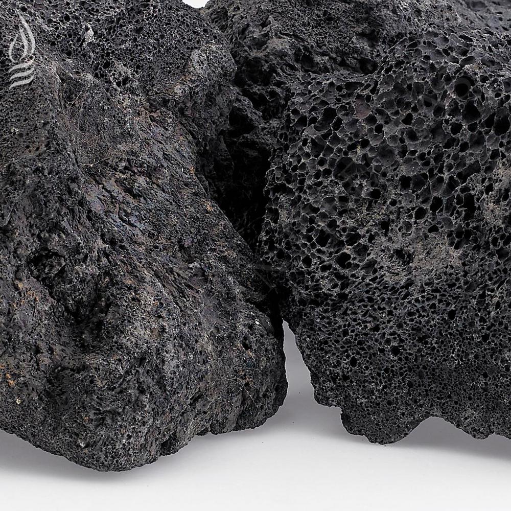 XXL Black Lava Rock (4" - 6") 20 lb Bag