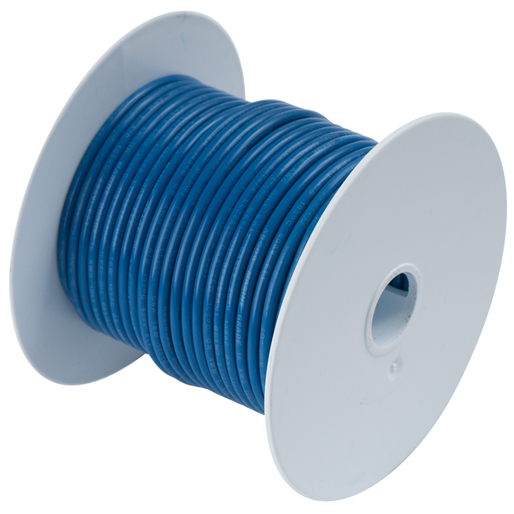 Ancor Dark Blue 10 AWG Tinned Copper Wire - 500'