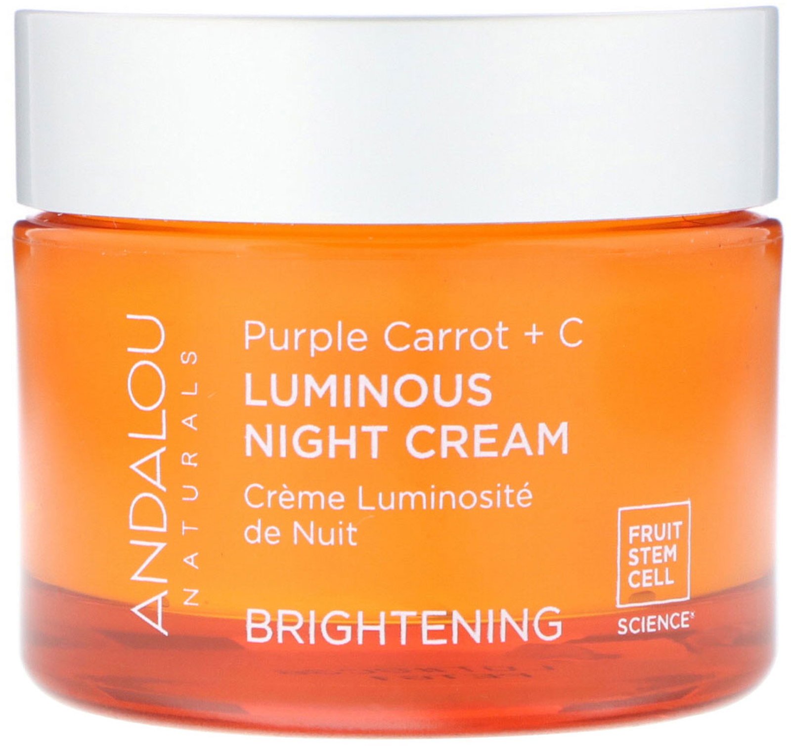 Andalou Naturals Purple Carrot +C Luminous Night Cream (1x1.7 Oz)