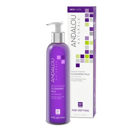 Andalou Naturals Apricot Probiotic Cleansing Milk (1x6 Oz)