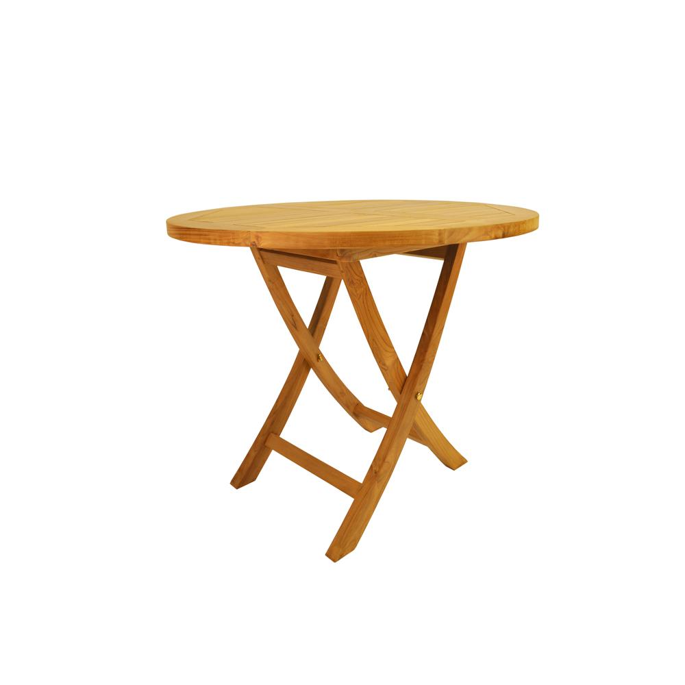 Bahama 35" Round Bistro Folding Table