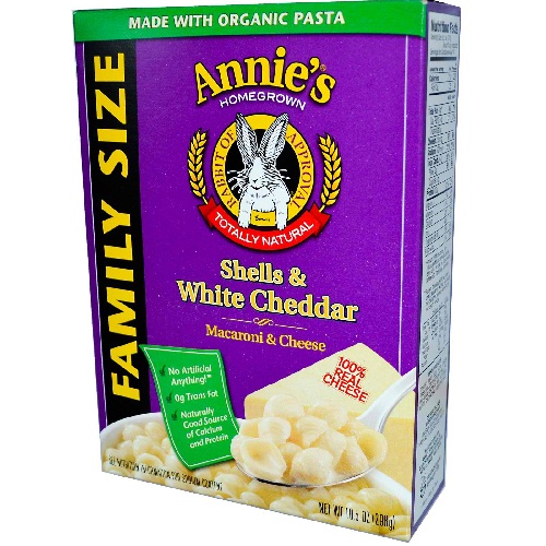 Annie's Shells & White Cheddar Family Size (6x10.5 Oz)