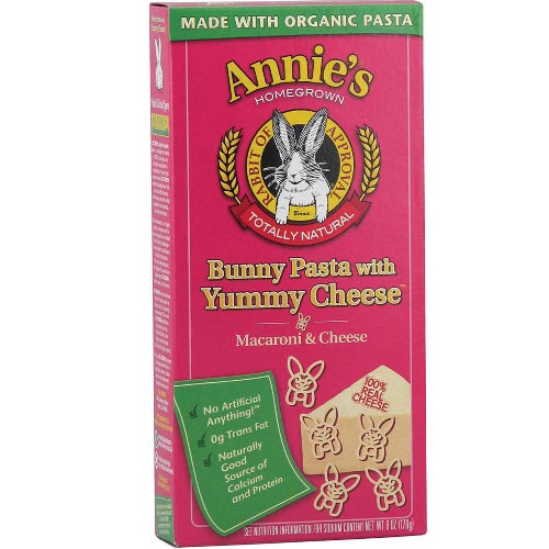 Annie's Homegrown Bunny Shape & Yummy Cheese (12x6 Oz)