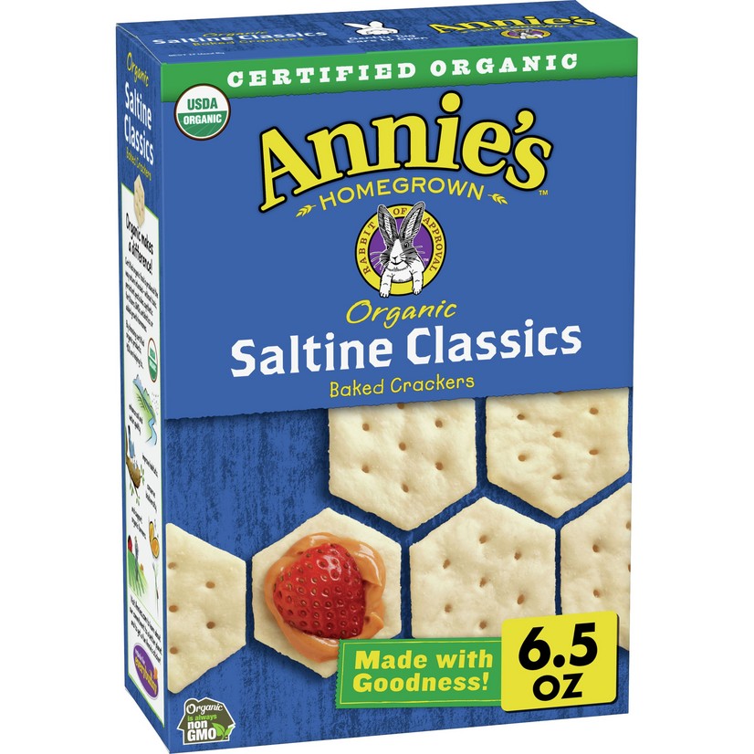 Annie's Homegrown Saltine Bunny Cracker (12x6.5 Oz)