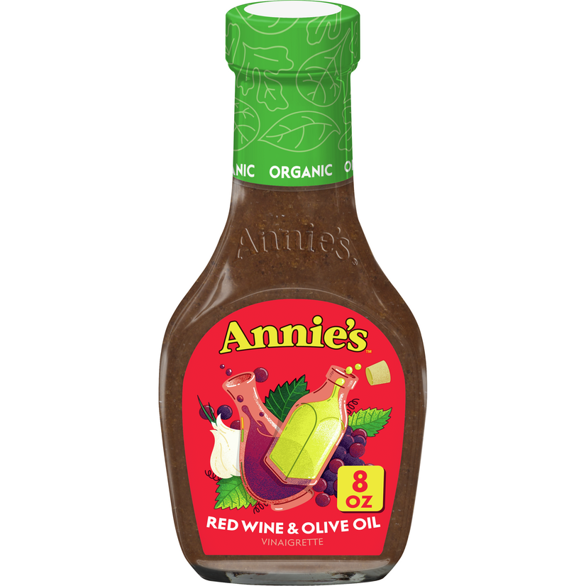 Annie's Naturals Red Wine & Olive Vinaigrette (6x8 Oz)