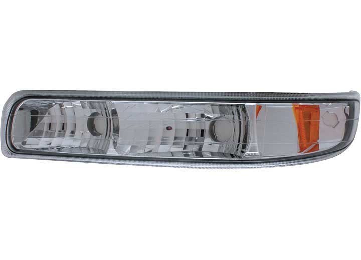 99-02 SILVERADO/01-12 SILV 3500/00-06 TAHOE/SUBURBAN EURO CLEAR WITH AMBER REFLECTORS PARKING LIGHTS