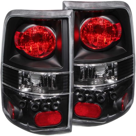 04-08 F150 TAILLIGHTS BLACK DRIVER/PASSENGER