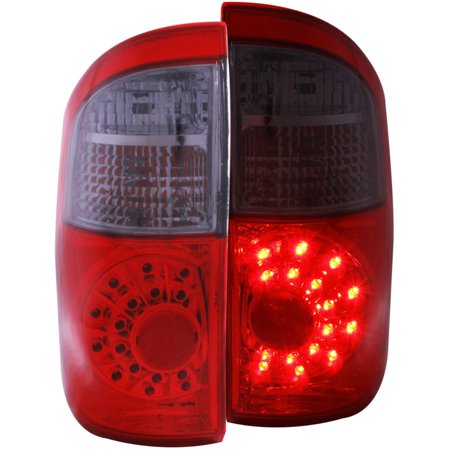 00-06 TUNDRA/DOUBLE CAB LED RED/SMOKE LED TAILLIGHTS DRIVER/PASSENGER