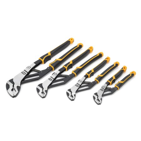 4 PC AUTOBITE DUAL MATERIAL PLIER SET