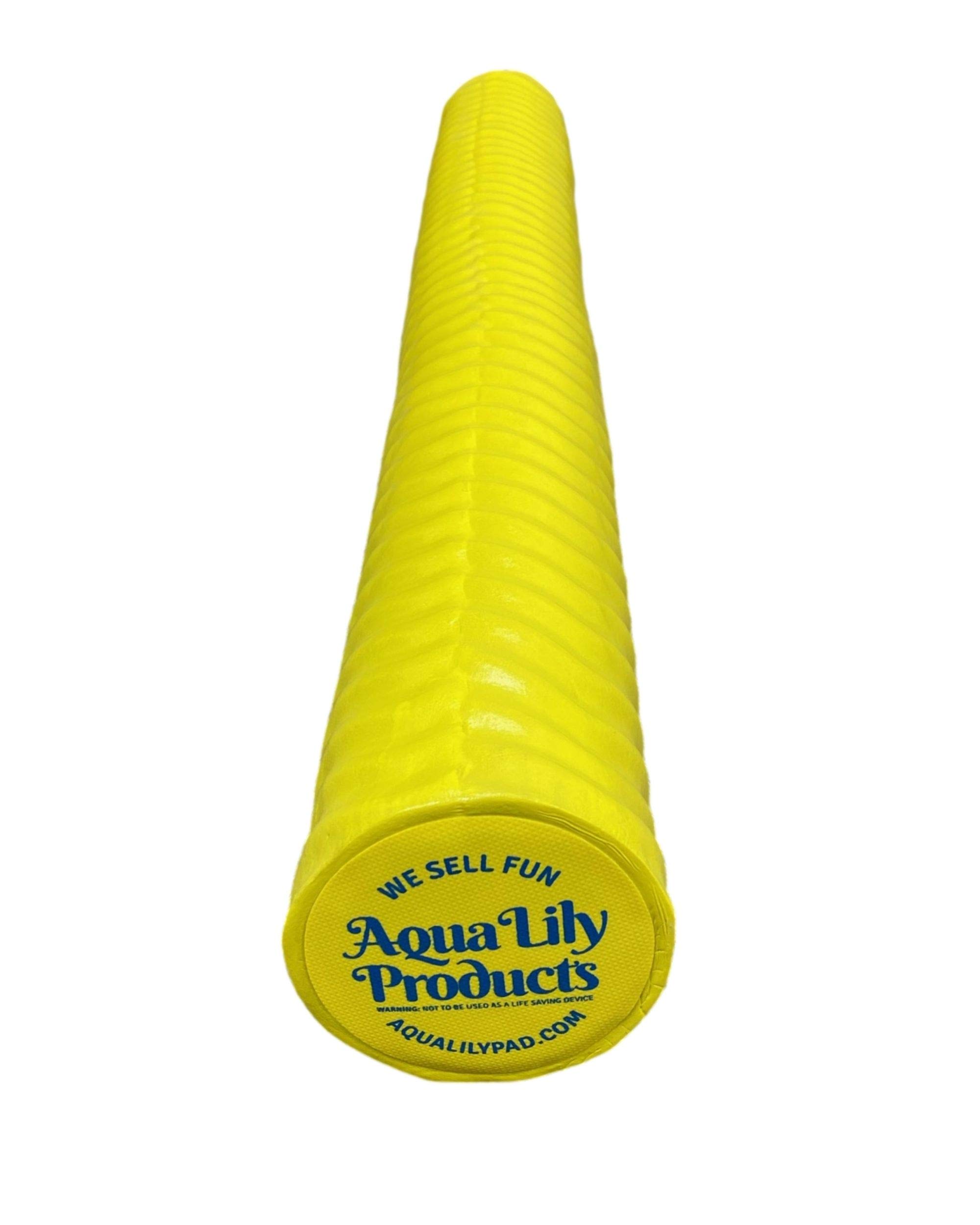 POOL NOODLE 5.5IN DIAMETER X 46IN LENGTH  PATTERN: WAVY  YELLOW