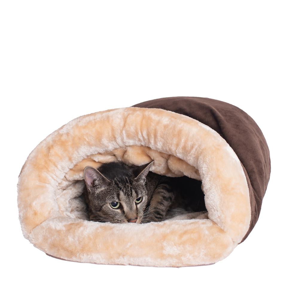 Armarkat Cat Bed Model C15HKF/MH, Mocha