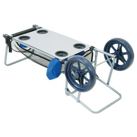 RIO BEACH WONDER CART UTILITY BEACH CART AND INSTANT TABLE