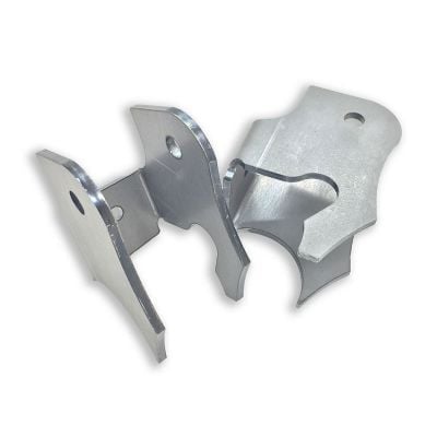 JK HD REAR AXLE UCA BRACKETS (PAIR): 3.5 IN DIAMETER